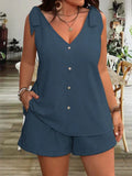 Conjunto Com Alça Laço Plus Size - Allane