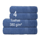 Jogo De Toalhas 100% Algodão Banho E Rosto Triunfo 380G/m²