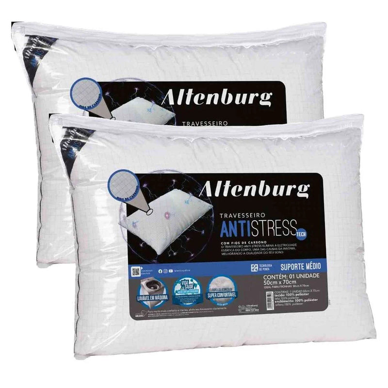 Kit 02 Travesseiros Altenburg Antistress